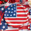 Patriotic USA Round Plates Paper (x8u)
