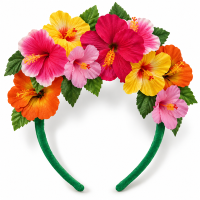 Summer Deluxe Floral Headband (x1u)