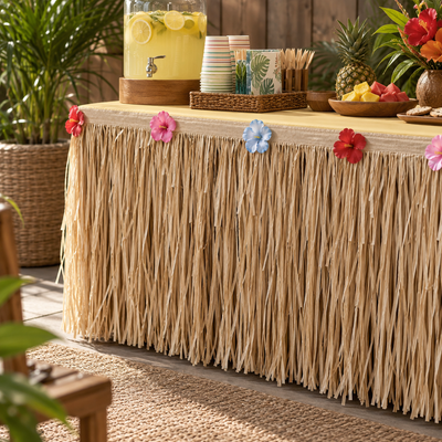 Natural Tissue Table Skirt (x1u)