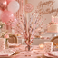 Blush Birthday Spray Centerpiece (x1u)