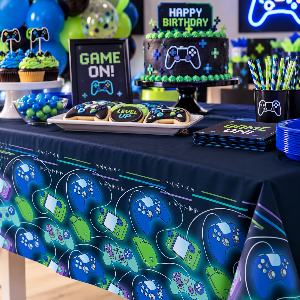 Game on Gamer Tablecover (x1u)