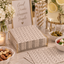 Printed Beverage Napkins Taupe (x40u)