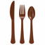 Reusable Cutlery Assortment Brown (x24u)