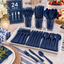 Reusable Cutlery Assortment True Navy (x24u)