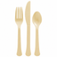 Reusable Cutlery Assortment Gold (x80u)