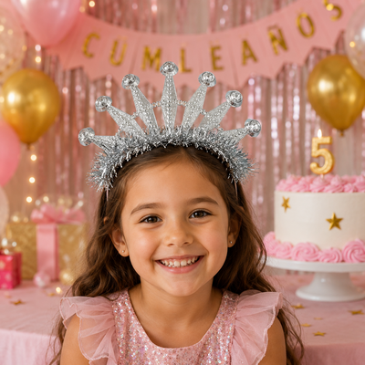 Color Line Tiara Silver (x1u)