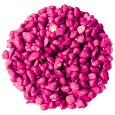 Acrylic Crystal Rocks - Fuchsia (400g)