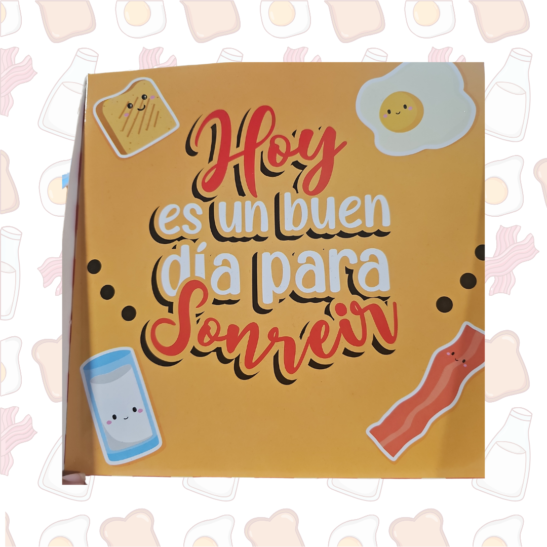 Caja Empaque PEQUEÑA Hoy es un buen día