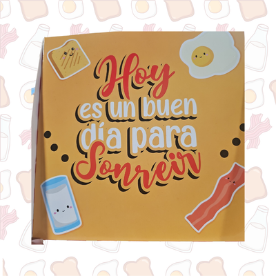 Caja Empaque MEDIANA Hoy es un buen día