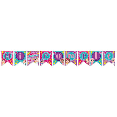 BANDERIN MI CUMPLE BEBES LLORONES (x1 UNIDAD)