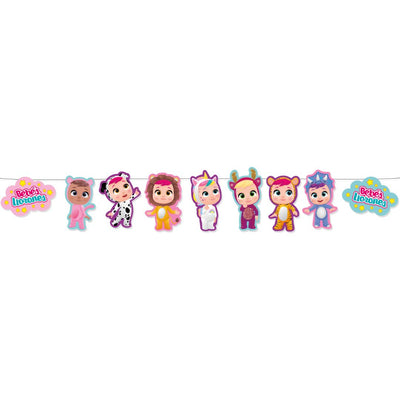 BANDERIN FIGURAS BEBES LLORONES (x1 UNIDAD)