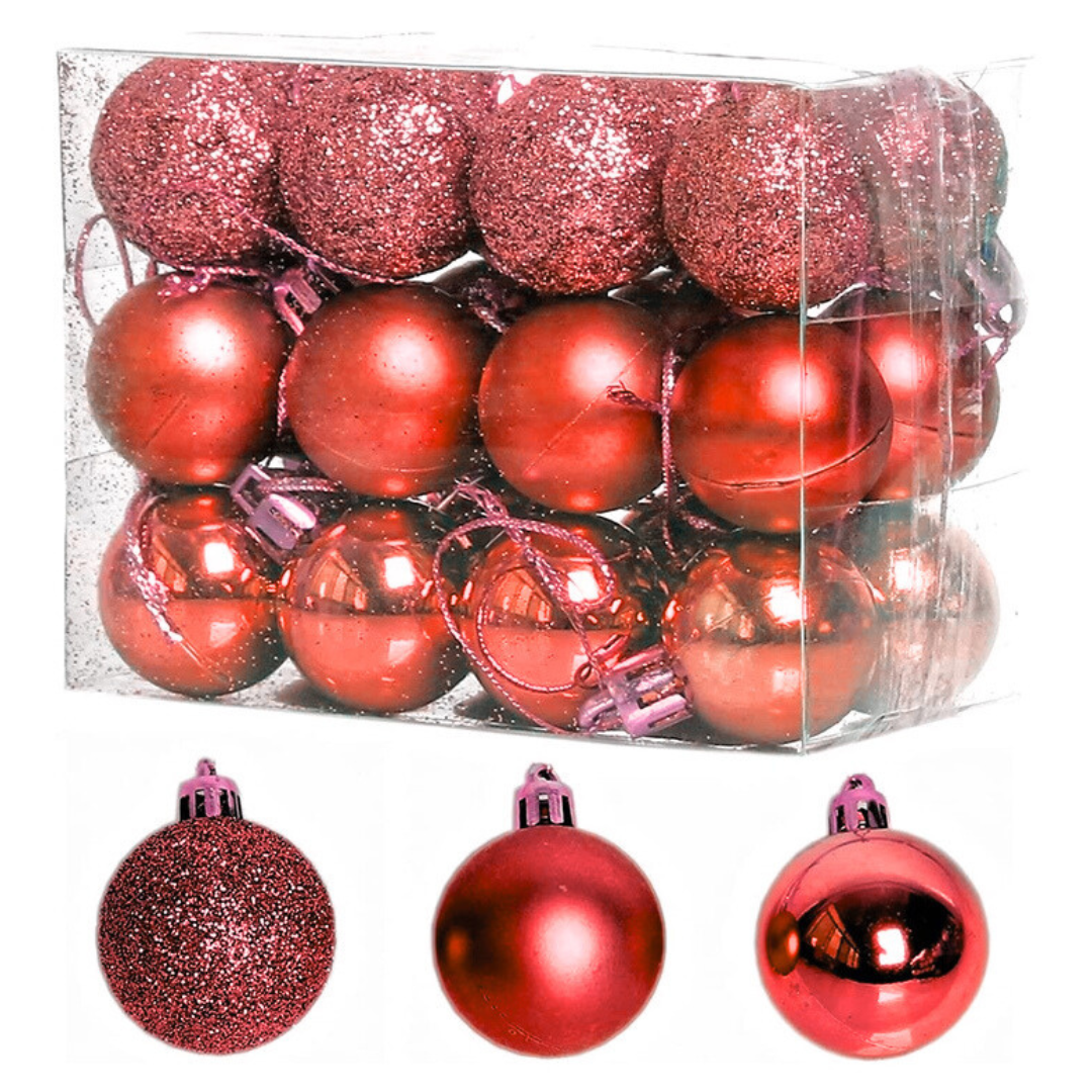 Pelota/Bola de Navidad 1.6in (x24u)