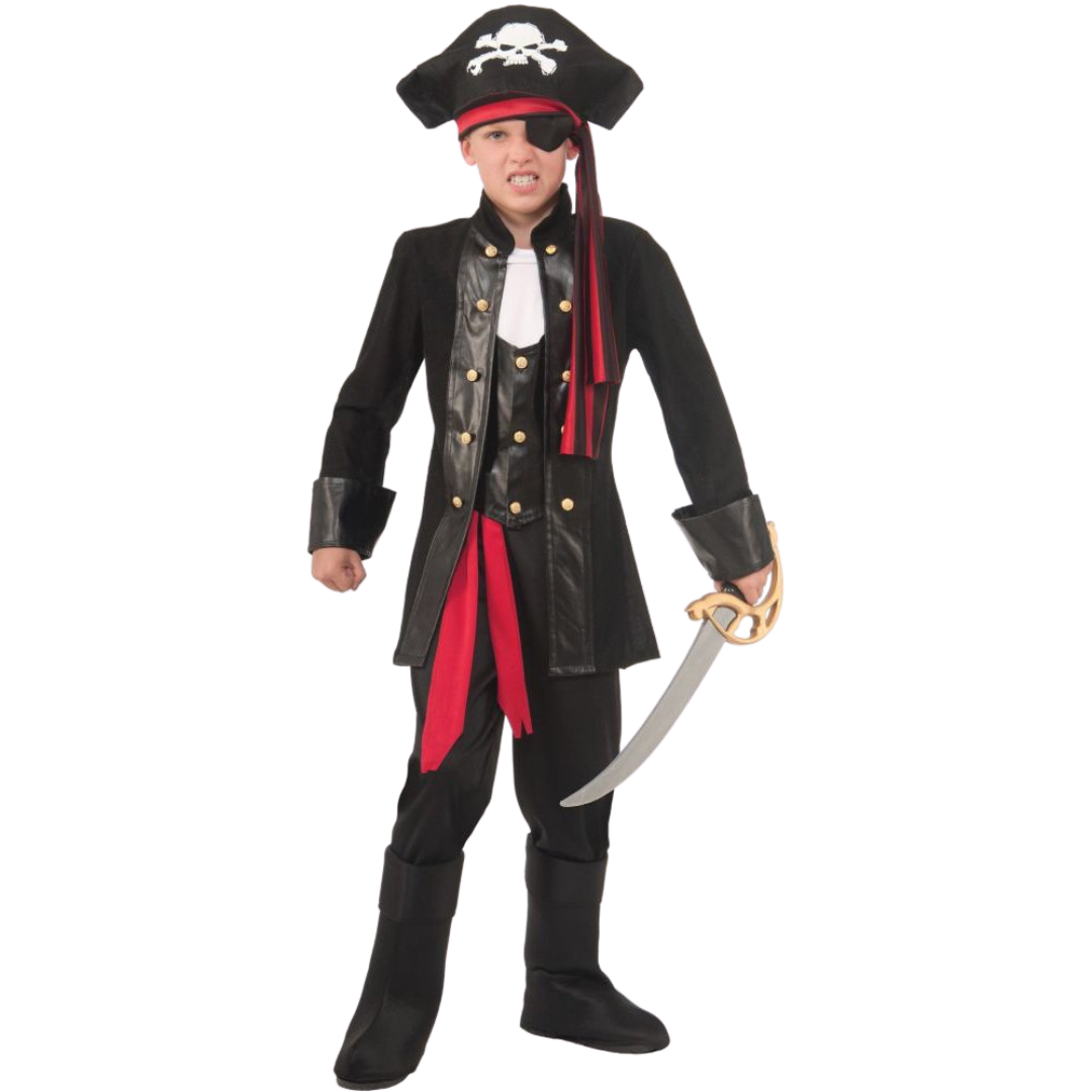 Seven Seas Pirate Kids Costume
