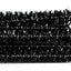 Chenille Metallic Negro 12pcs
