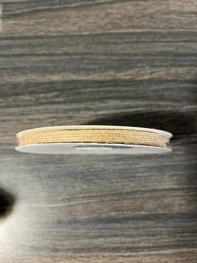 Jute ribbon 1/4 25yds.
