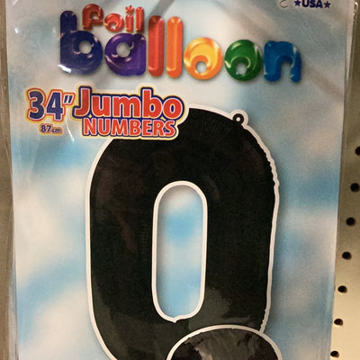 Globo Jumbo “#0” BlackShape