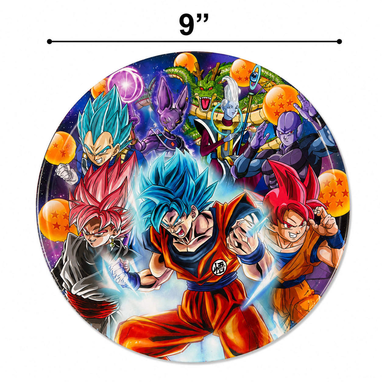 Dragon Ball Z Platos 9" (x10u)