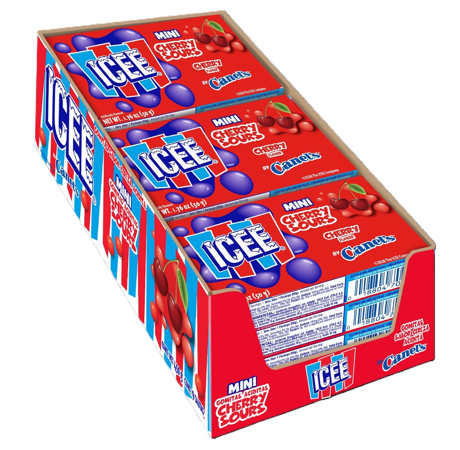 Icee Mini Cherry Sours – Fiesta Warehouse