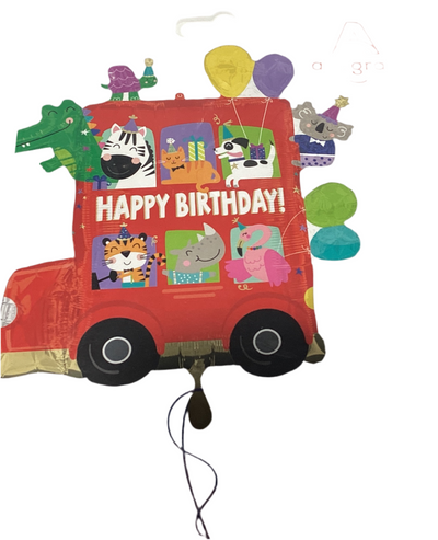 Globo HBD PARTY BUS
