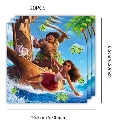 Moana Servilletas (x20u)
