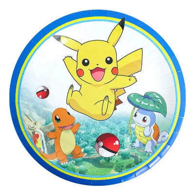 Pokemon Pikachu Plato 7" (x10u)