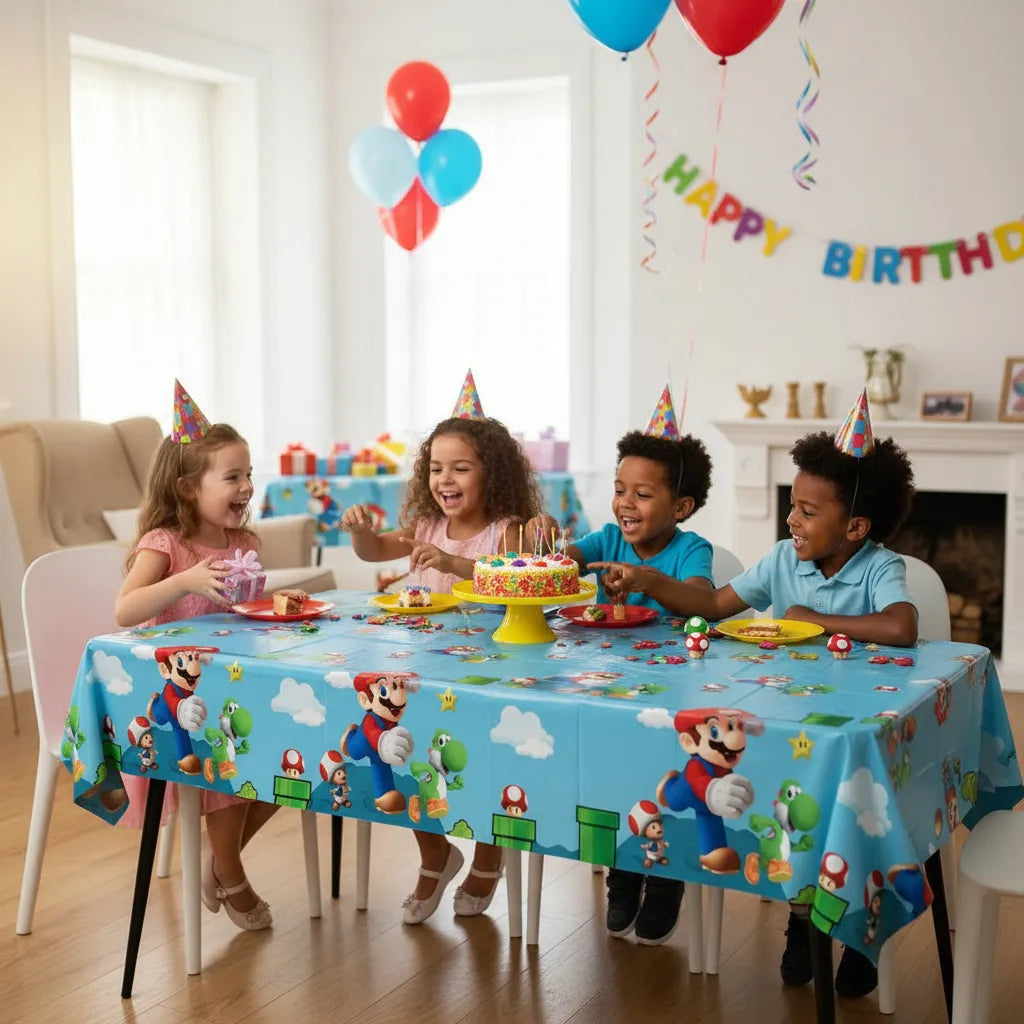 Mario Bros Personajes Mantel (x1u)