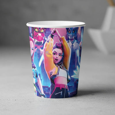 Vasos Azul Kpop Demon Hunters (x10u)