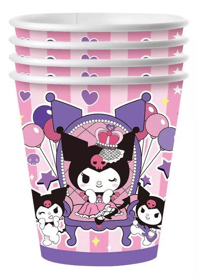 Vasos Kuromi 9oz (x10u)