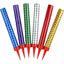 Party Candles Multicolor SMALL (x6u)