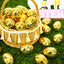 Set de 8 Huevos Dorados Rellenables (x8u)