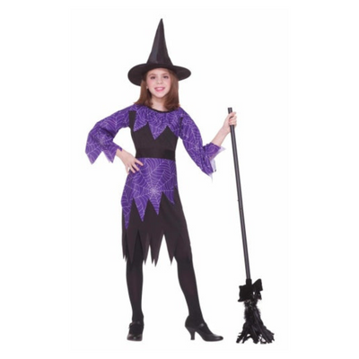 Spider Witch Kids Costume