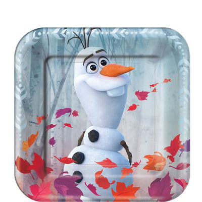 Frozen 2 Plates (x8u) 7"