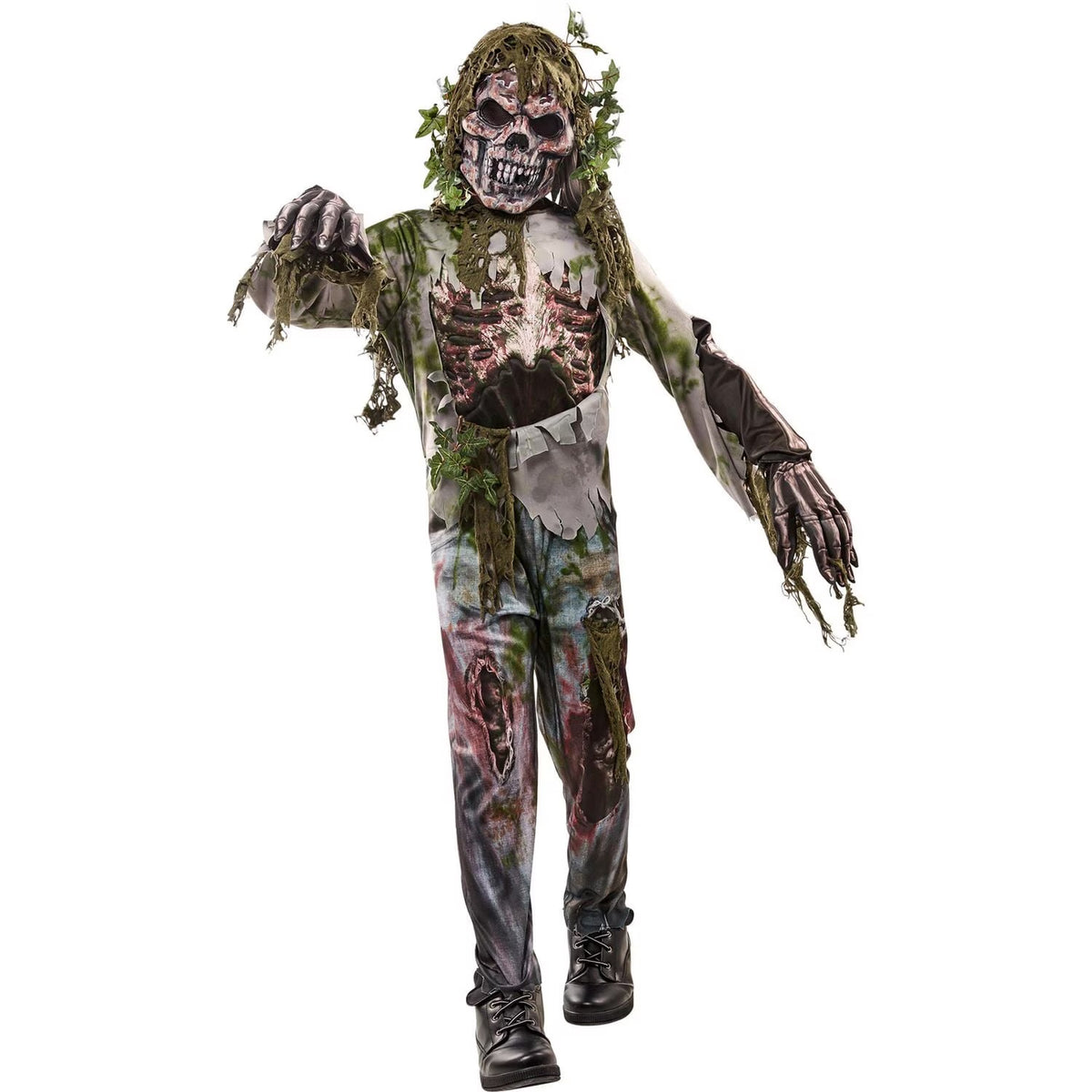 Swamp Zombie Kids Boy Costume