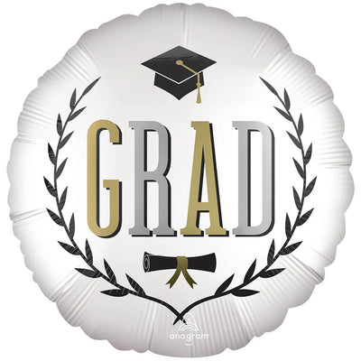 Grad Foil Balloon 18”