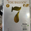 32” Foil Balloon Gold