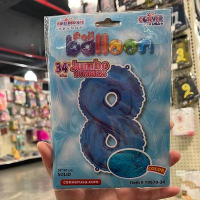 Globo Jumbo “#8” RoyalShape