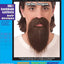 BROWN LONG GOATEE