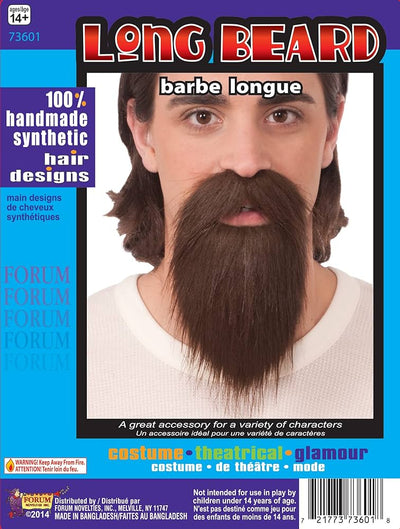 BROWN LONG GOATEE