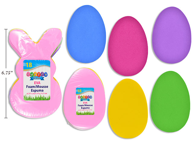 Pascua EVA Foam Shapes - (x18u)