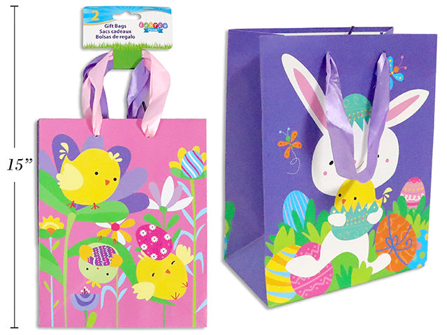 Pascua Bolsa Regalo Matte Medianas (x2u)