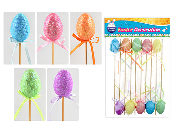 Picks Huevo de Pascua en Espuma (x6u)