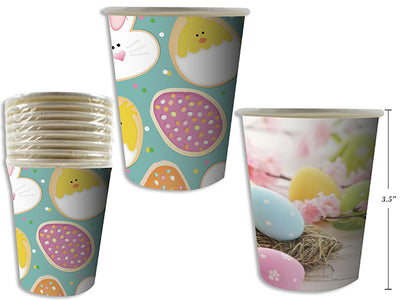 Easter Disposable Paper Cups (x8u)