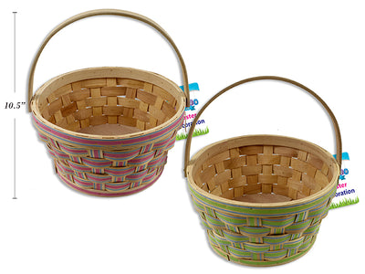 Canasta Madera Pascua (x1u)