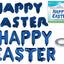Easter Die-Cut Mylar Balloon Banner (x11u)