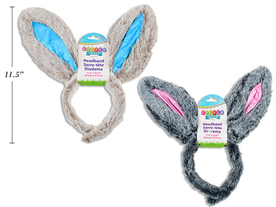 Orejas Conejo Plush Diadema (x1u)