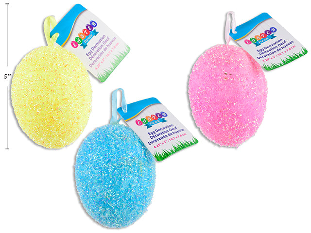 Glitter Confetti Hanging Easter Egg – x3u Colores Surtidos