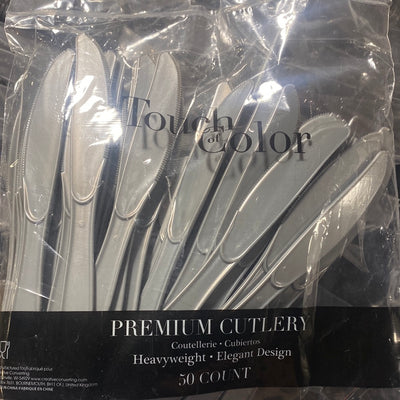Knives Cuchillos Silver (50ud)