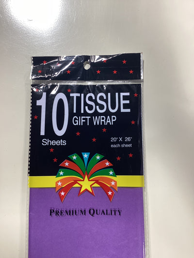 Tissue Paper Purple (x10u)