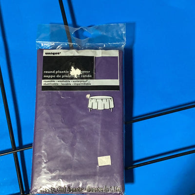 Mantel redondo deep purple