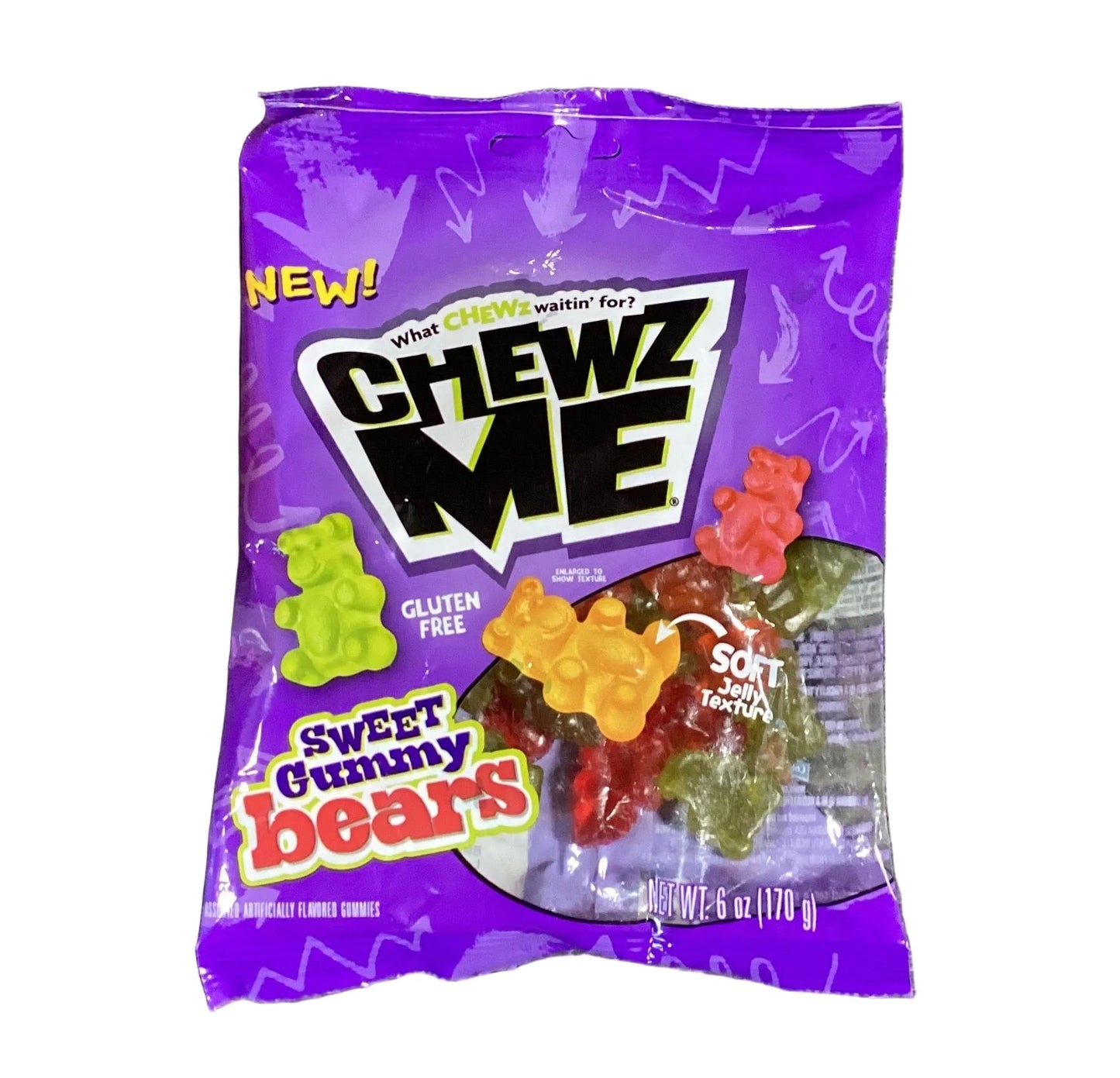 Chewzme Gummy Bears 6oz